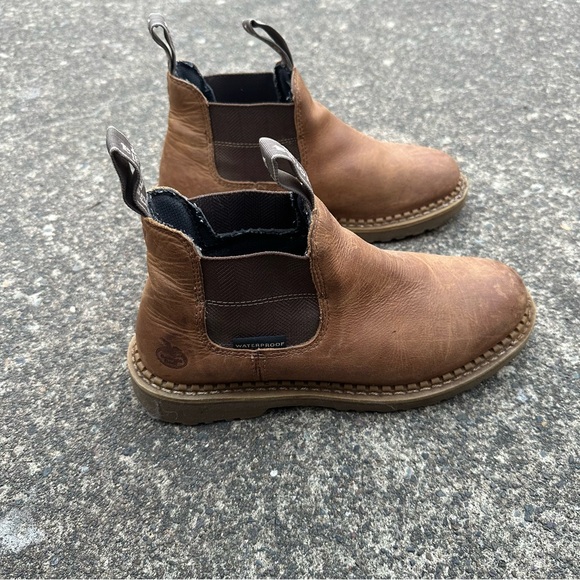 Georgia Boot, Ladies Romeo Distressed LT Amp Shoe, GB0043 - Picture 3 of 8